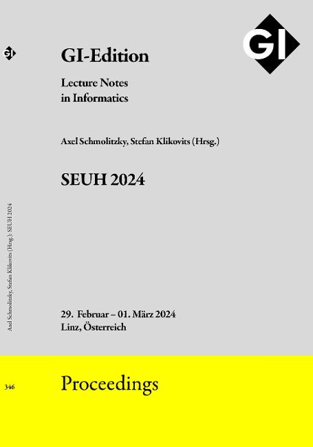 GI Edition Proceedings Band 346 "SEUH 2024" - 