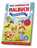 Cover-Bild zum Titel 'Mein zauberhaftes Malbuch: Abenteuer Bauernhof' von ''