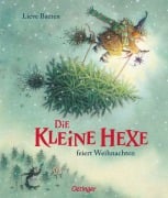 Cover-Bild zum Titel 'Die kleine Hexe feiert Weihnachten' von 'Lieve Baeten'
