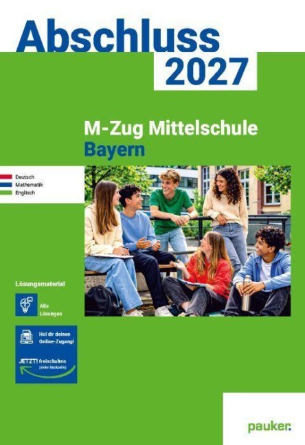 M-Zug Mittelschule Bayern | pauker Lösungsband 2027 - 
