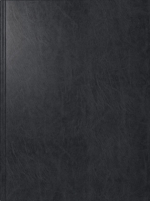 rido/idé 7026003906 | Buchkalender Mod. Mentor 2026 | A5, Kunststoff, schwarz - 