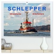 Cover-Bild zum Titel 'Schlepper - bärenstarke Arbeitstiere (hochwertiger Premium Wandkalender 2026 DIN A2 quer), Kunstdruck in Hochglanz' von 'Peter Roder'