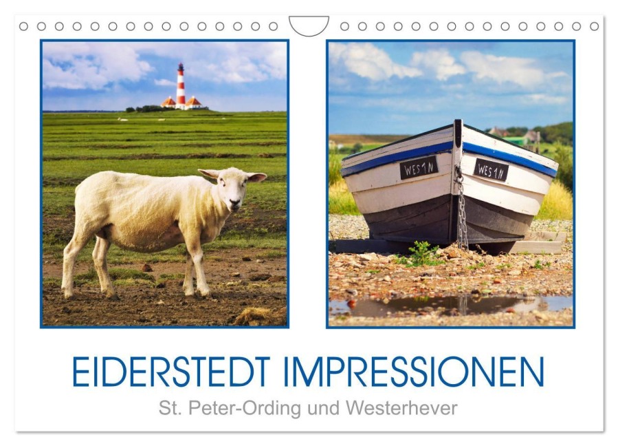 Eiderstedt Impressionen (Wandkalender 2026 DIN A4 quer), CALVENDO Monatskalender - AD DESIGN Photo PhotoArt Dölling