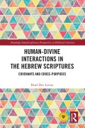 Cover-Bild zum Titel 'Human-Divine Interactions in the Hebrew Scriptures' von 'Berel Dov Lerner'