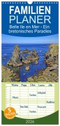 Familienplaner 2026 - Belle Ile en Mer - Ein bretonisches Paradies mit 5 Spalten (Wandkalender, 21 x 45 cm) CALVENDO - Peter Berschick