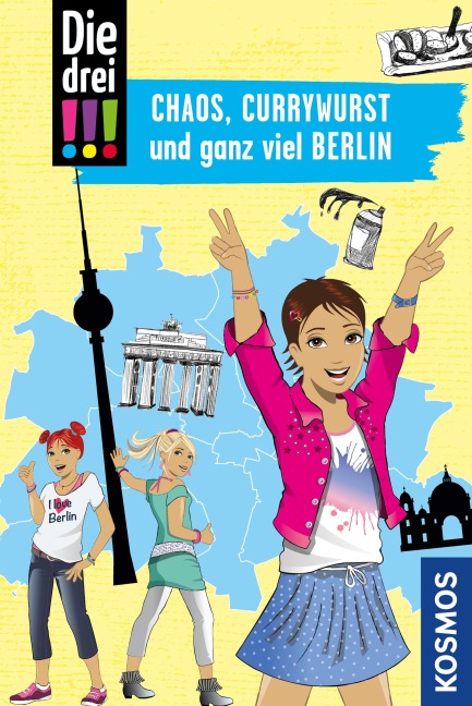 Die drei !!!, Chaos, Currywurst und ganz viel Berlin (drei Ausrufezeichen) - Kirsten Vogel