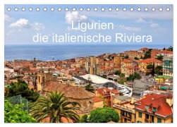Ligurien - die italienische Riviera (Tischkalender 2026 DIN A5 quer), CALVENDO Monatskalender - Joana Kruse