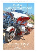 Best of Harley-Davidson Custom-Style 2025 (Wandkalender 2025 DIN A3 hoch), CALVENDO Monatskalender - Volker Wolf