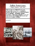 Cover-Bild zum Titel 'Kort Verhael Van Nieuw-Nederlants Gelegentheit, Deughden, Natuerlijcke Voorrechten, En Byzondere Bequaemheidt Ter Bevolkingh: Mitsgaders Eenige Reques' von ''