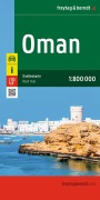 Cover-Bild zum Titel 'freytag & berndt Straßenkarte Oman 1:800.000' von ''