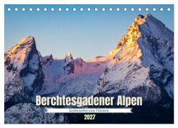 Cover-Bild zum Titel 'Berchtesgadener Alpen - Landschaften zum Träumen (Tischkalender 2027 DIN A5 quer), CALVENDO Monatskalender' von 'Martin Wasilewski'