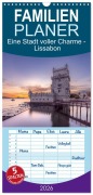 Cover-Bild zum Titel 'Familienplaner 2026 - Eine Stadt voller Charme - Lissabon mit 5 Spalten (Wandkalender, 21 x 45 cm) CALVENDO' von 'Ellenlichtenheldt Ellenlichtenheldt'