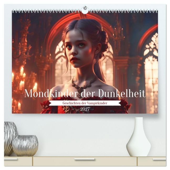 Mondkinder der Dunkelheit (hochwertiger Premium Wandkalender 2027 DIN A2 quer), Kunstdruck in Hochglanz - Katharina Stachanczyk
