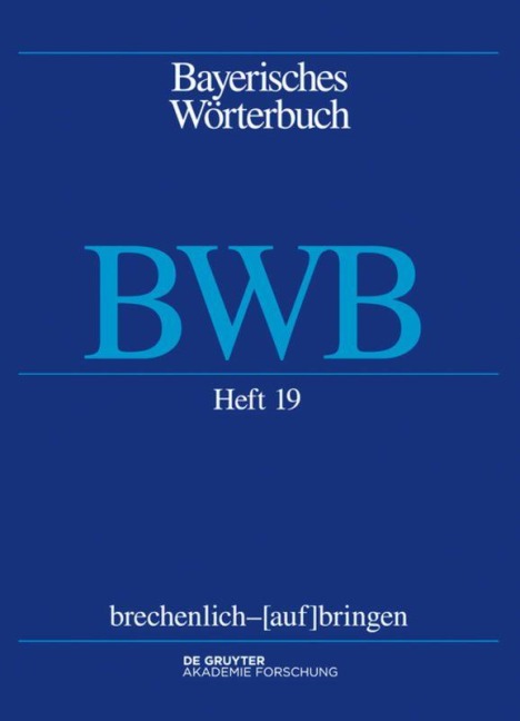 brechenlich - [auf]bringen - 