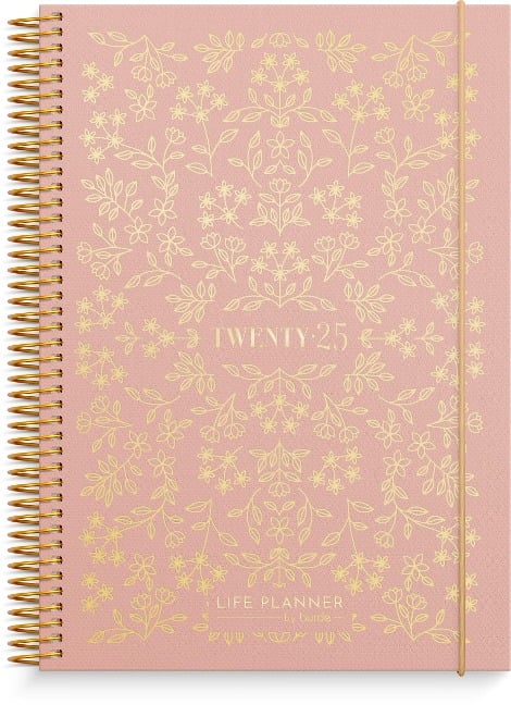 Burde Life Planner Pink Kalender 2025 - 