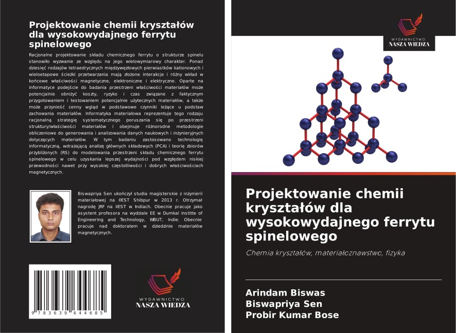 Projektowanie chemii kryszta¿ów dla wysokowydajnego ferrytu spinelowego - Arindam Biswas, Biswapriya Sen, Probir Kumar Bose