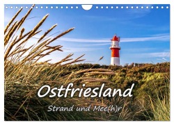 Cover-Bild zum Titel 'OSTFRIESLAND Strand und Mee(h)r (Wandkalender 2026 DIN A4 quer), CALVENDO Monatskalender' von 'Andrea Dreegmeyer'