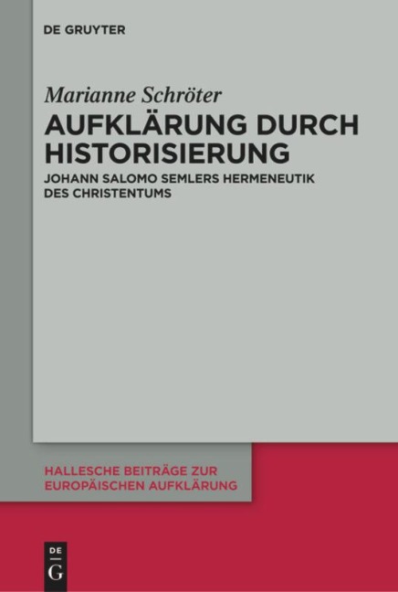 Aufklärung durch Historisierung - Marianne Schröter
