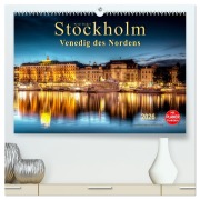 Cover-Bild zum Titel 'Stockholm - Venedig des Nordens (hochwertiger Premium Wandkalender 2026 DIN A2 quer), Kunstdruck in Hochglanz' von 'Peter Roder'