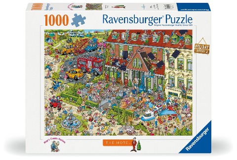 Erwachsenenpuzzle 1000 Teile - Ray Nicholson - Das Hotel - 