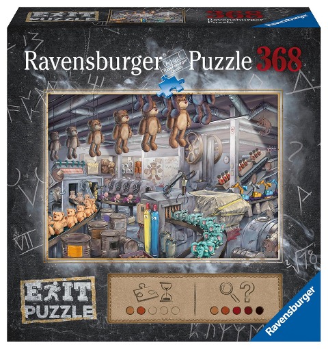 Ravensburger Exit Puzzle 16484 In der Spielzeugfabrik 368 Teile - 