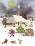 Janoschs Adventskalender Weihnachtsschlitten - 