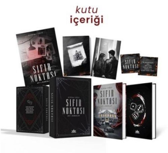 Sifir Noktasi 1 - Av ve Karalav Hediyeli Kutu, Ciltli - Gizem Yigit