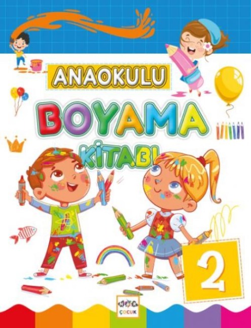 Anaokulu Boyama Kitabi - 2 - Kolektif