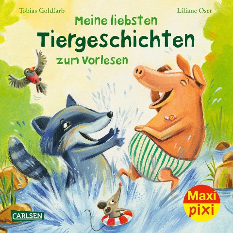 Maxi Pixi 416: VE 5: Meine liebsten Tiergeschichten zum Vorlesen (5 Exemplare) - Tobias Goldfarb