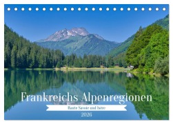 Cover-Bild zum Titel 'Frankreichs Alpenregionen (Tischkalender 2026 DIN A5 quer), CALVENDO Monatskalender' von 'Tanja Voigt'