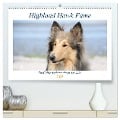 Highland Hawk Fame - Ein Collie begleitet durch das Jahr (hochwertiger Premium Wandkalender 2025 DIN A2 quer), Kunstdruck in Hochglanz - Andreas Und Marina Zimmermann Fotografie Gbr