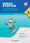 Cover-Bild zum Titel 'Durchstarten 3. Klasse - Deutsch Mittelschule/AHS - Grammatik' von 'Vera Igler'