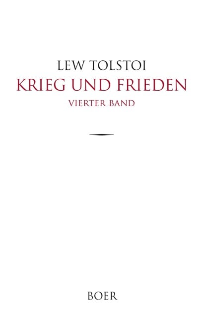 Krieg und Frieden - Lew Tolstoi