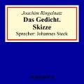 Cover-Bild zum Titel 'Das Gedicht. Skizze' von 'Joachim Ringelnatz'