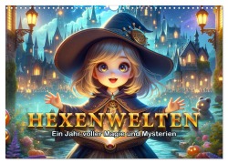 Cover-Bild zum Titel 'Hexenwelten: Ein Jahr voller Magie und Mysterien (Wandkalender 2026 DIN A3 quer), CALVENDO Monatskalender' von 'Artefacti Artefacti'