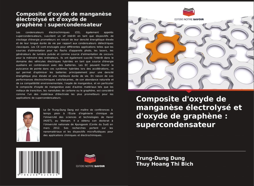 Composite d'oxyde de manganèse électrolysé et d'oxyde de graphène : supercondensateur - Trung-Dung Dung, Thuy Hoang Thi Bich