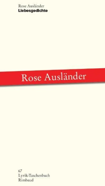 Liebesgedichte - Rose Ausländer