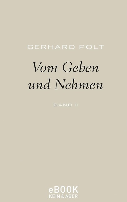 Vom Geben und Nehmen - Gerhard Polt