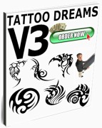 Cover-Bild zum Titel 'Tattoo Dreams V3 - Tattoo Dreams Tattoo Vorlagen.' von 'Otmar Trierweiler'