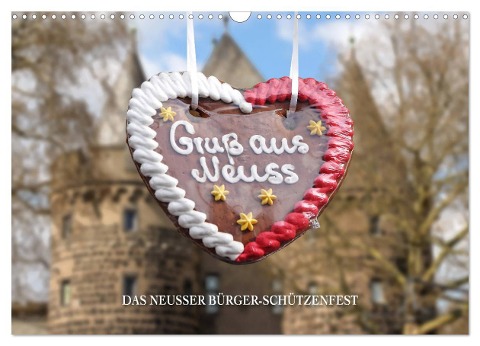 Gruss aus Neuss (Wandkalender 2024 DIN A3 quer), CALVENDO Monatskalender - Kristina Rütten