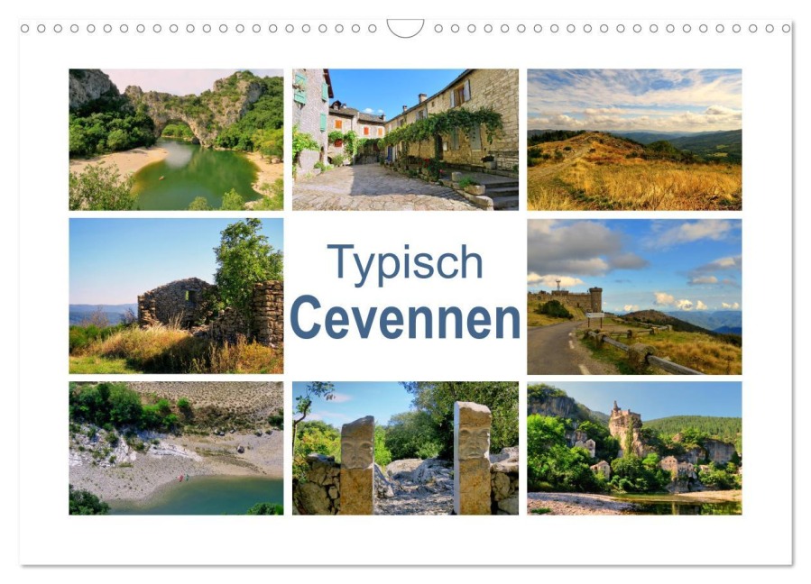 Typisch Cevennen (Wandkalender 2026 DIN A3 quer), CALVENDO Monatskalender - Sabine Löwer