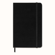 Cover-Bild zum Titel 'Moleskine Classic 12 Month 2025 Weekly Vertical Planner, Hard Cover, Pocket (3.5" x 5.5"), Black, 144 pages' von ''