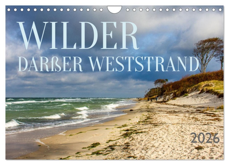 Wilder Darßer Weststrand (Wandkalender 2026 DIN A4 quer), CALVENDO Monatskalender - Holger Felix