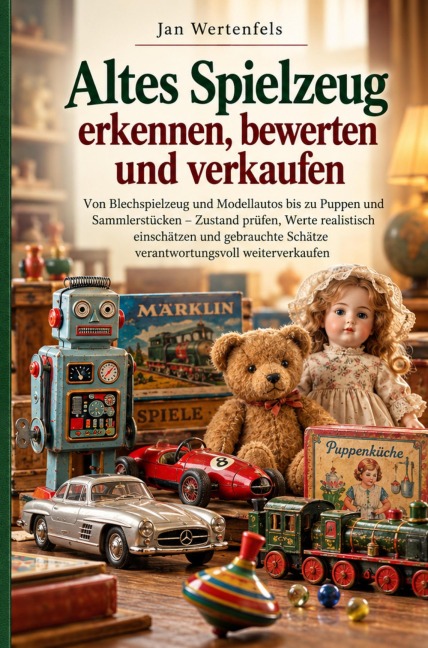 Altes Spielzeug erkennen, bewerten und verkaufen - Jan Wertenfels