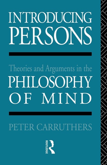 Introducing Persons - Peter Carruthers