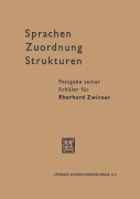 Cover-Bild zum Titel 'Sprachen - Zuordnung - Strukturen' von 'Hermann Bluhme, Eberhard Zwirner'