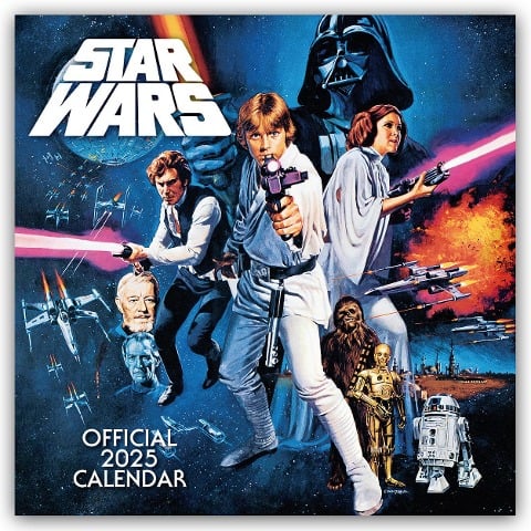 Star Wars - Official 2025 - Wandkalender - Danilo Promotion Ltd