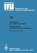 Cover-Bild zum Titel 'Grundlagen der Umformtechnik - Stand und Entwicklungstrends / Fundamentals of Metal Forming Technique-State and Trends' von 'K. Lange'