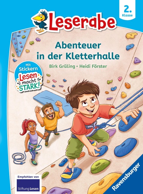 Abenteuer in der Kletterhalle - Leserabe 2. Klasse - Erstlesebuch für Kinder ab 7 Jahren - Birk Grüling