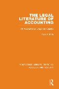 Cover-Bild zum Titel 'The Legal Literature of Accounting' von 'Patti A. Mills'